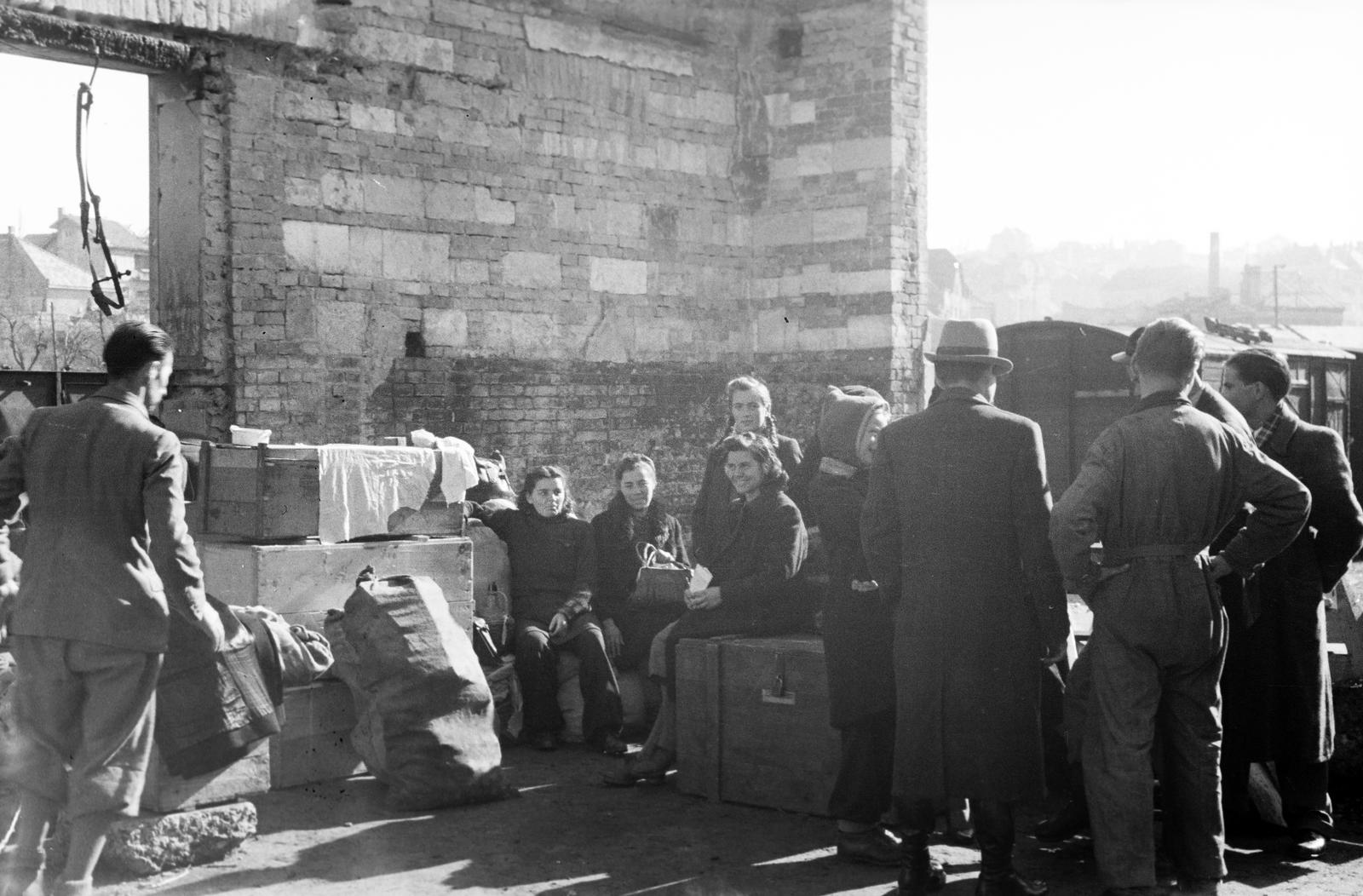 1947, Petrók Károly, Fortepan #312375