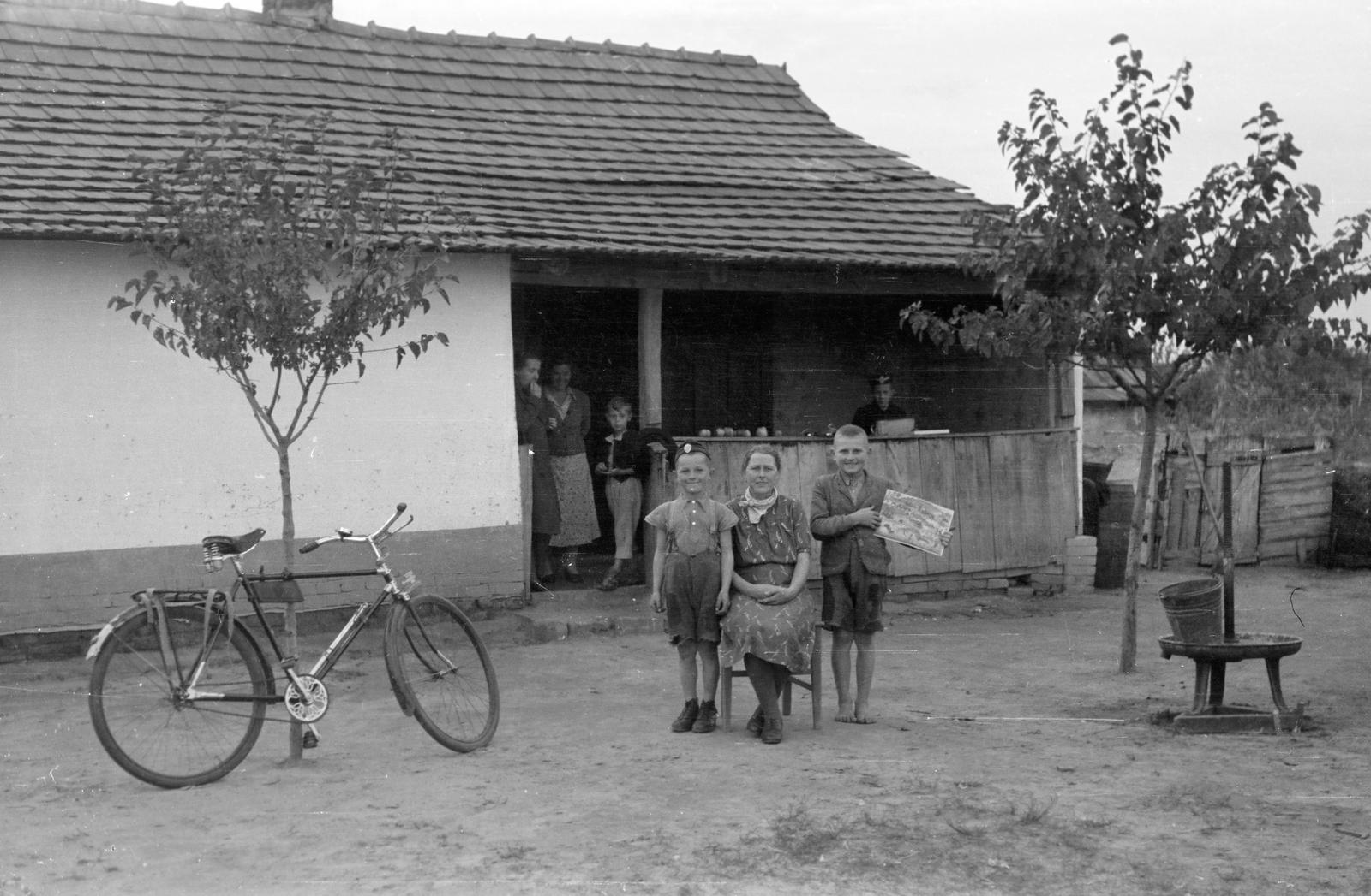 1947, Petrók Károly, Fortepan #312379