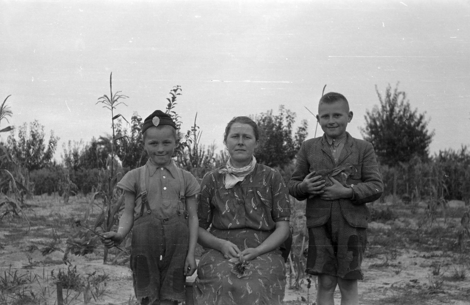 1947, Petrók Károly, Fortepan #312380