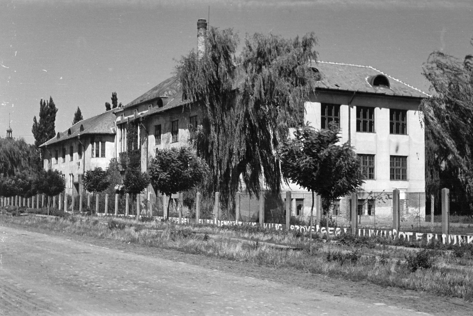 1949, Petrók Károly, Fortepan #312386