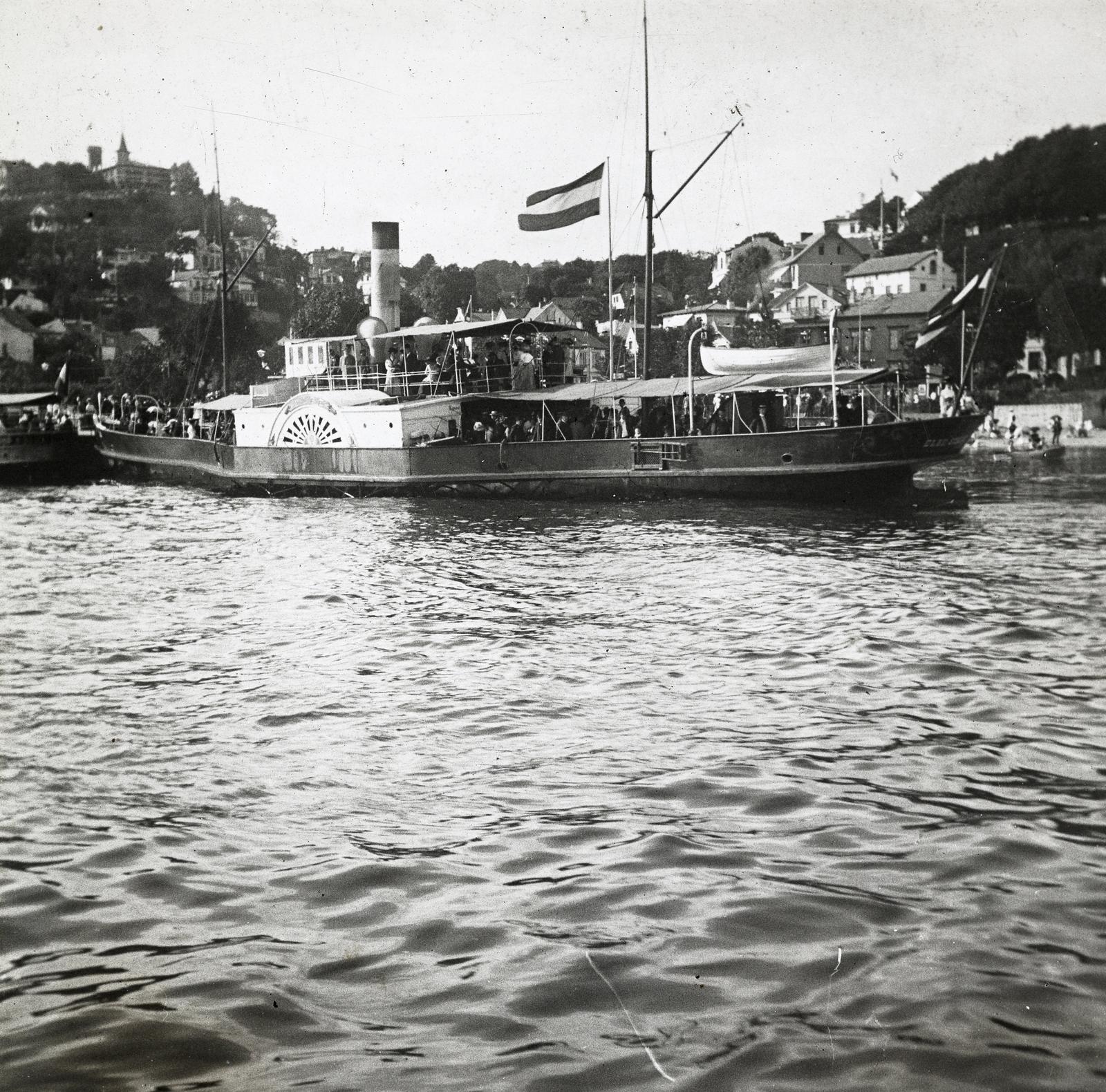 1909, fortepan/Album 123, sétahajó, Fortepan #312583