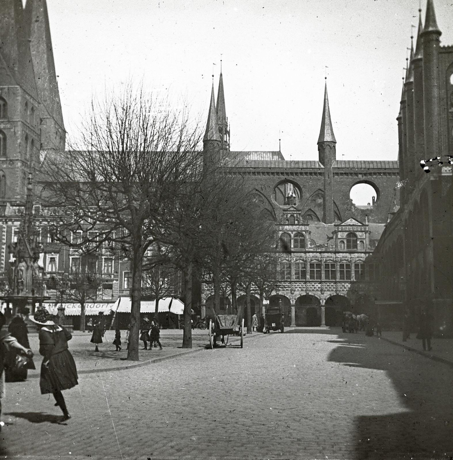 1909, fortepan/Album 123, képarány: négyzetes, torony, árkád, Fortepan #312584