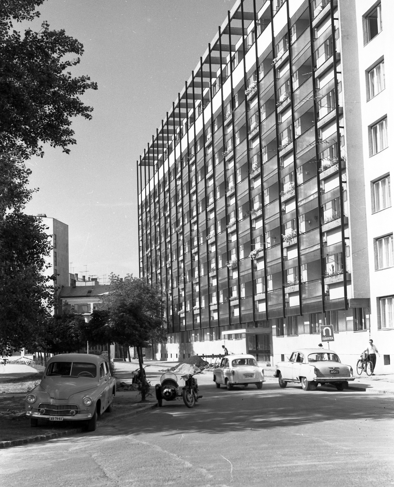 Magyarország, Debrecen, Petőfi tér 21., 1966, Építésügyi Dokumentációs és Információs Központ, VÁTI, Fortepan #31302