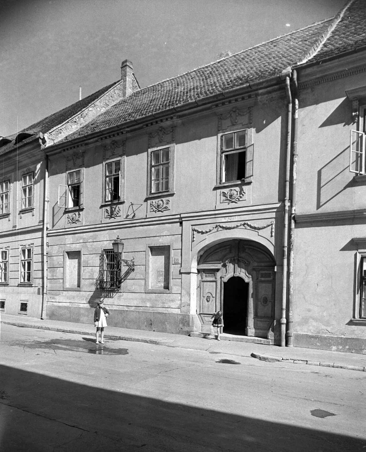 Hungary, Budapest I., Úri utca 35., 1965, Építésügyi Dokumentációs és Információs Központ, VÁTI, Budapest, Fortepan #31316