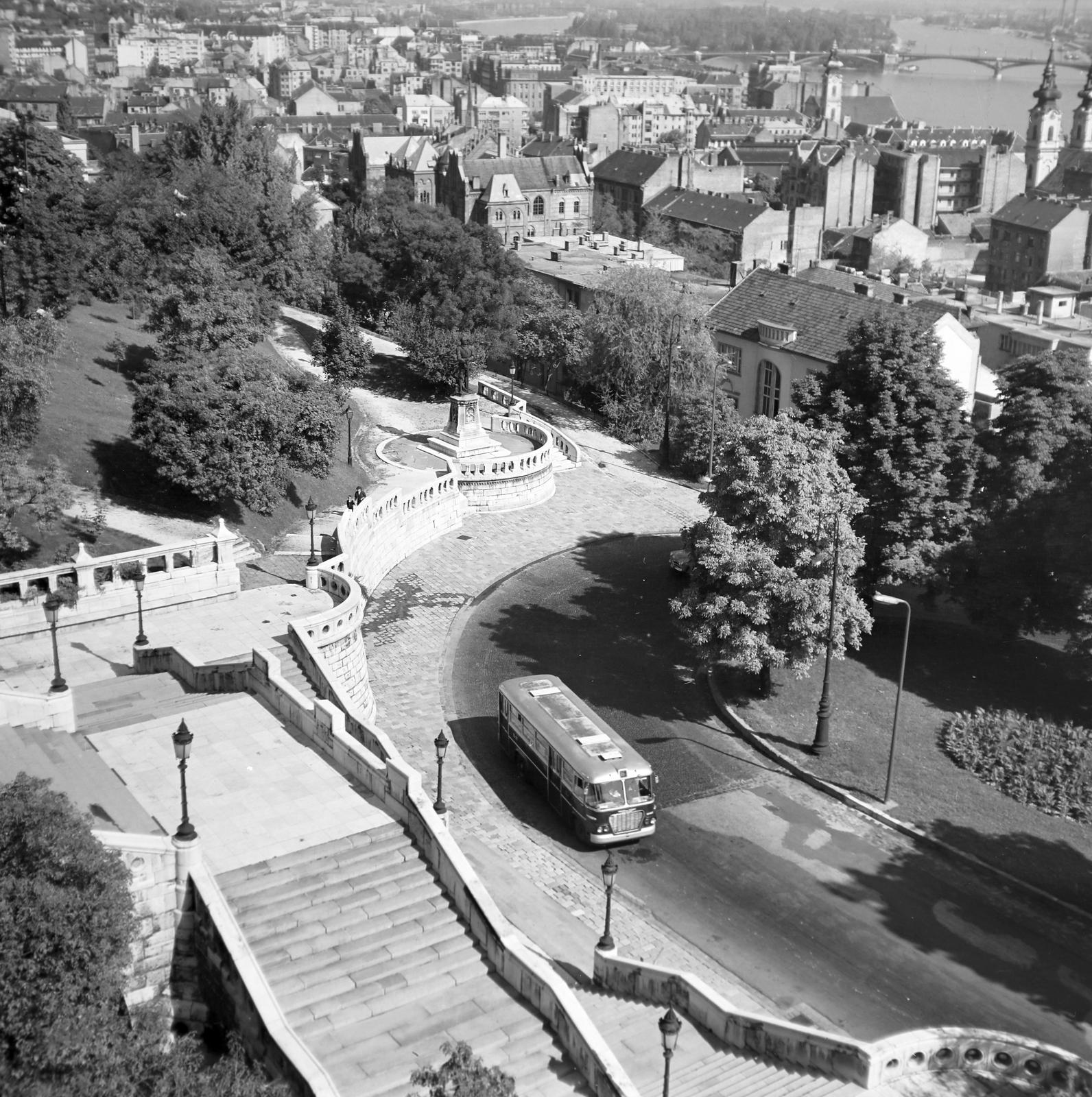 1963, Villányi Gergely, felülnézet, Fortepan #313344