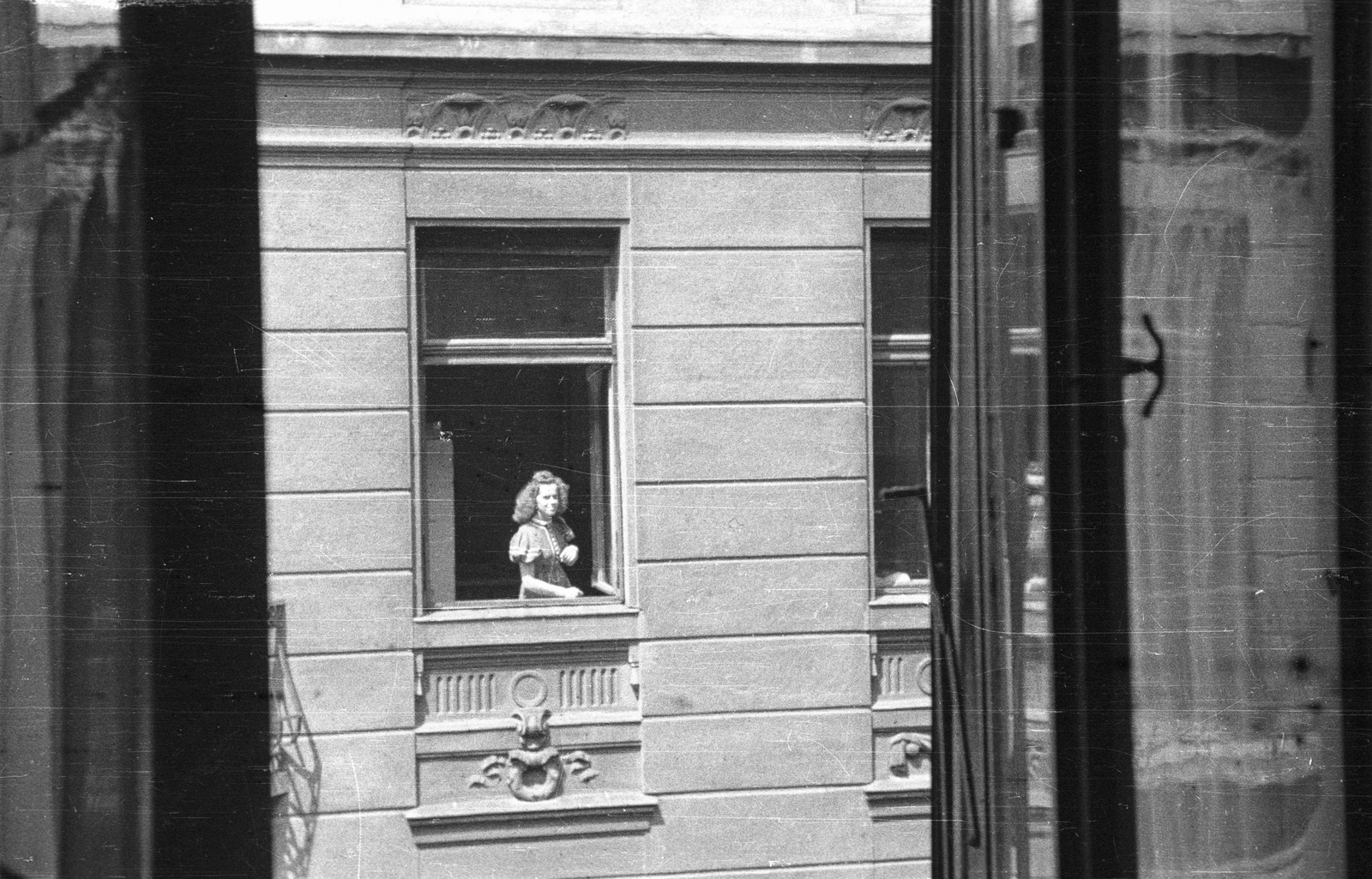 1938, Ludovika, window, woman, Fortepan #3137