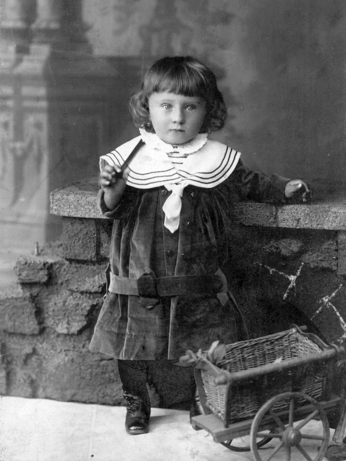 1900, Fodor István, portrait, kid, Fortepan #31719