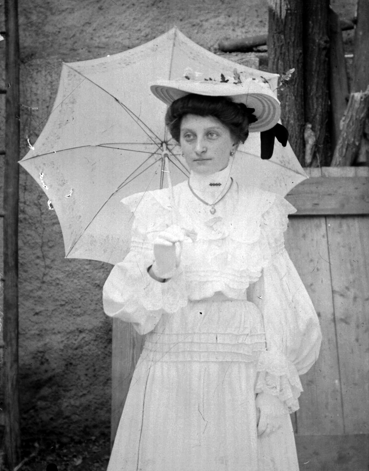 1900, Fodor István, sunshades, Fortepan #31775