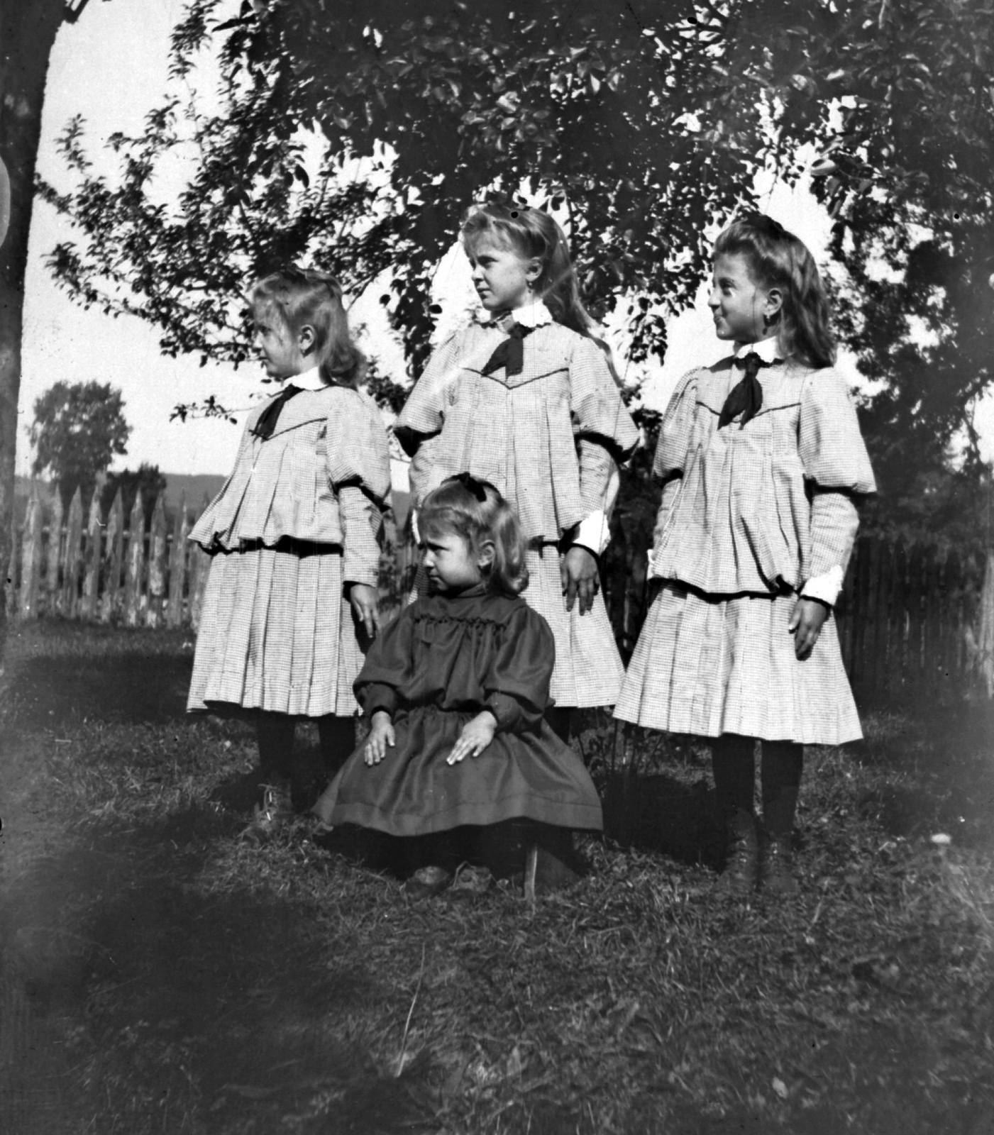 1904, Fodor István, garden, kids, Fortepan #31818