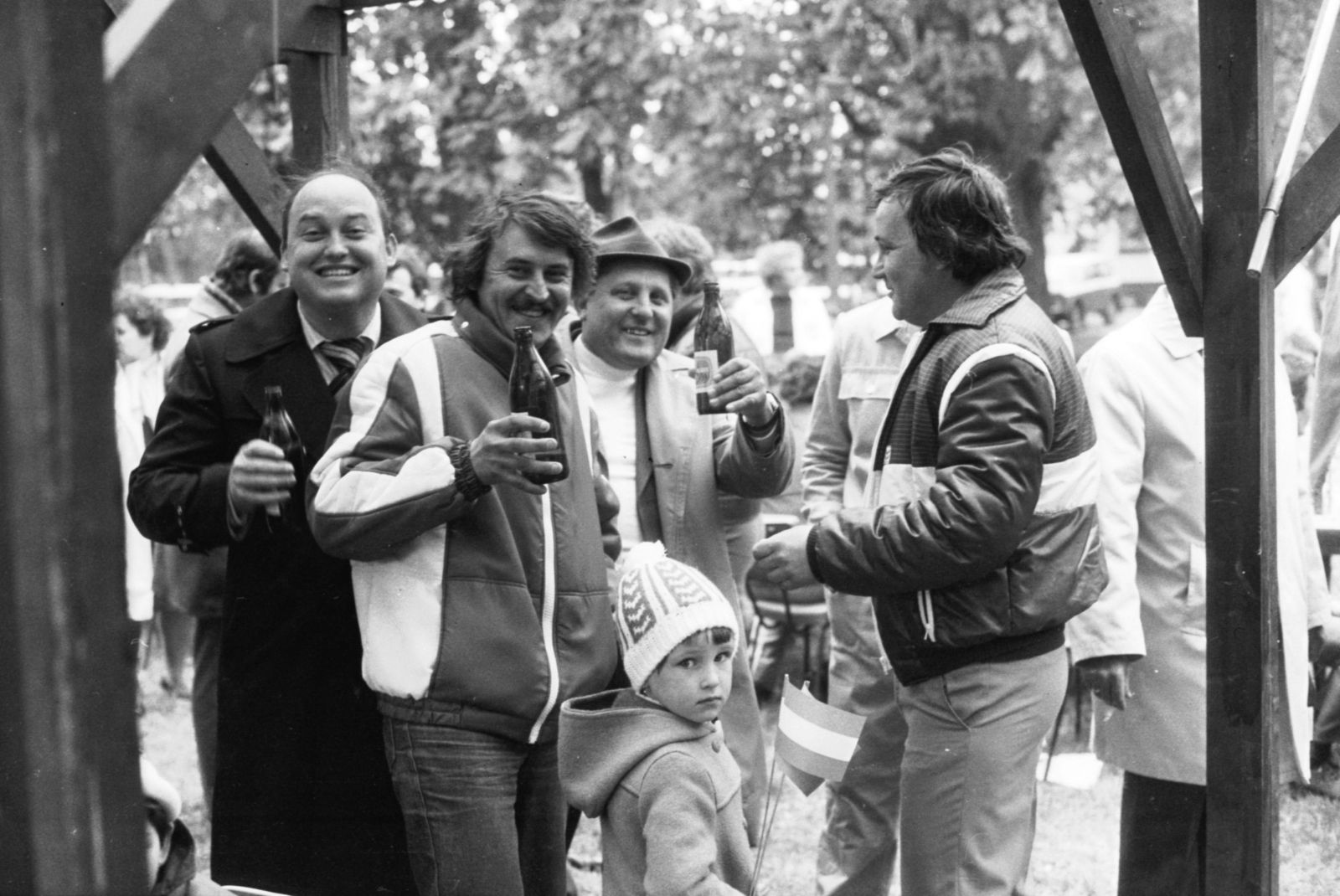 Hungary, 1981, Gábor László, beer, Fortepan #31872