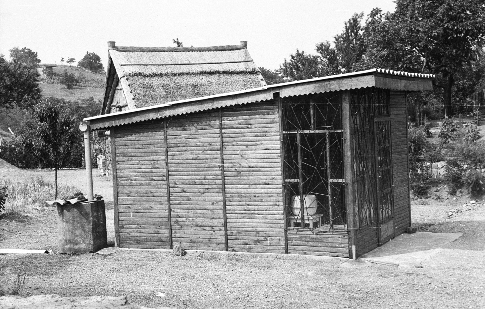 Hungary, 1978, Építésügyi Dokumentációs és Információs Központ, VÁTI, wood panelling, grille, Fortepan #32326