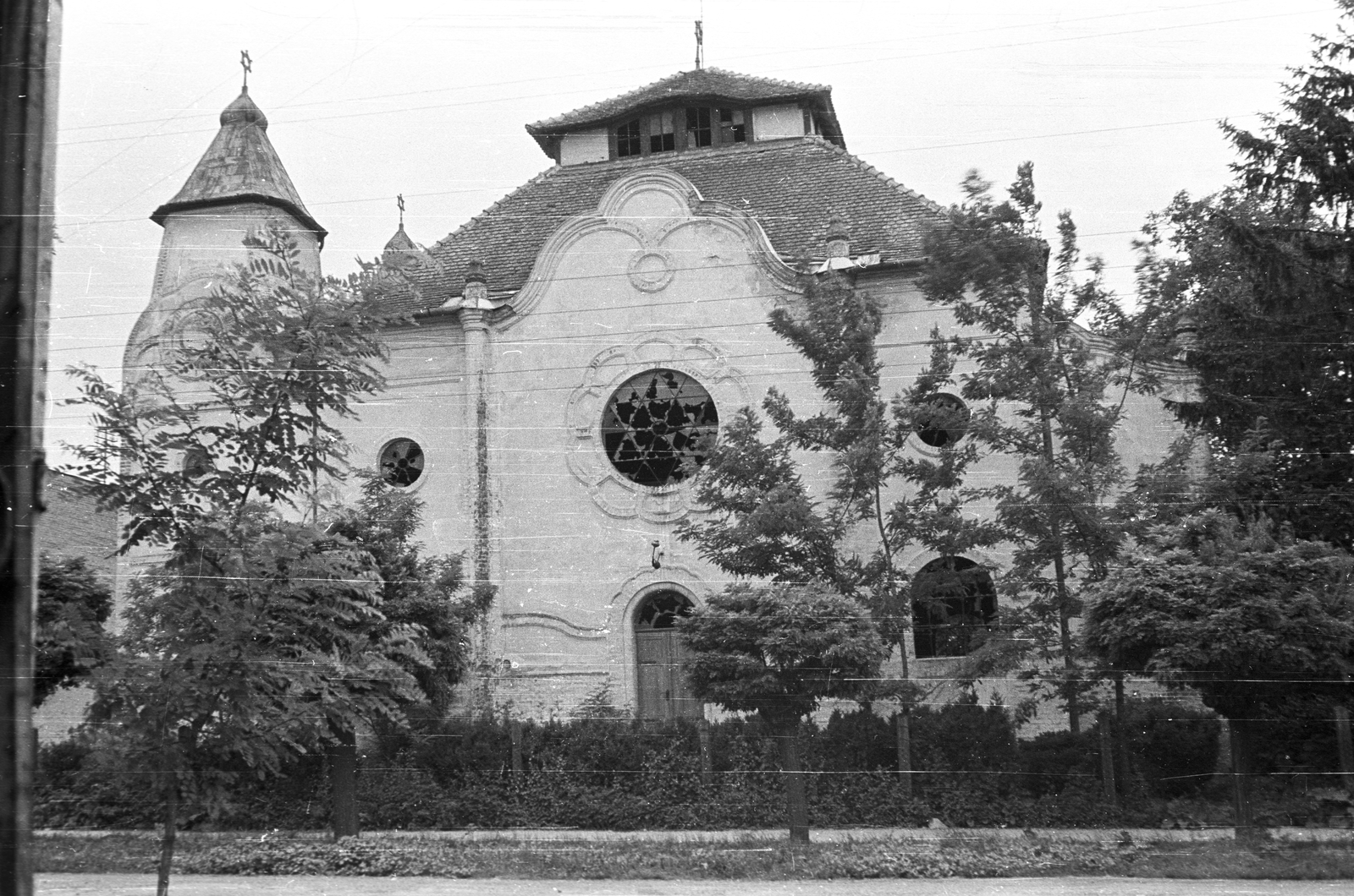 Hungary, Marcali, Zsinagóga., 1959, Építésügyi Dokumentációs és Információs Központ, VÁTI, synagogue, judaism, Fortepan #32357