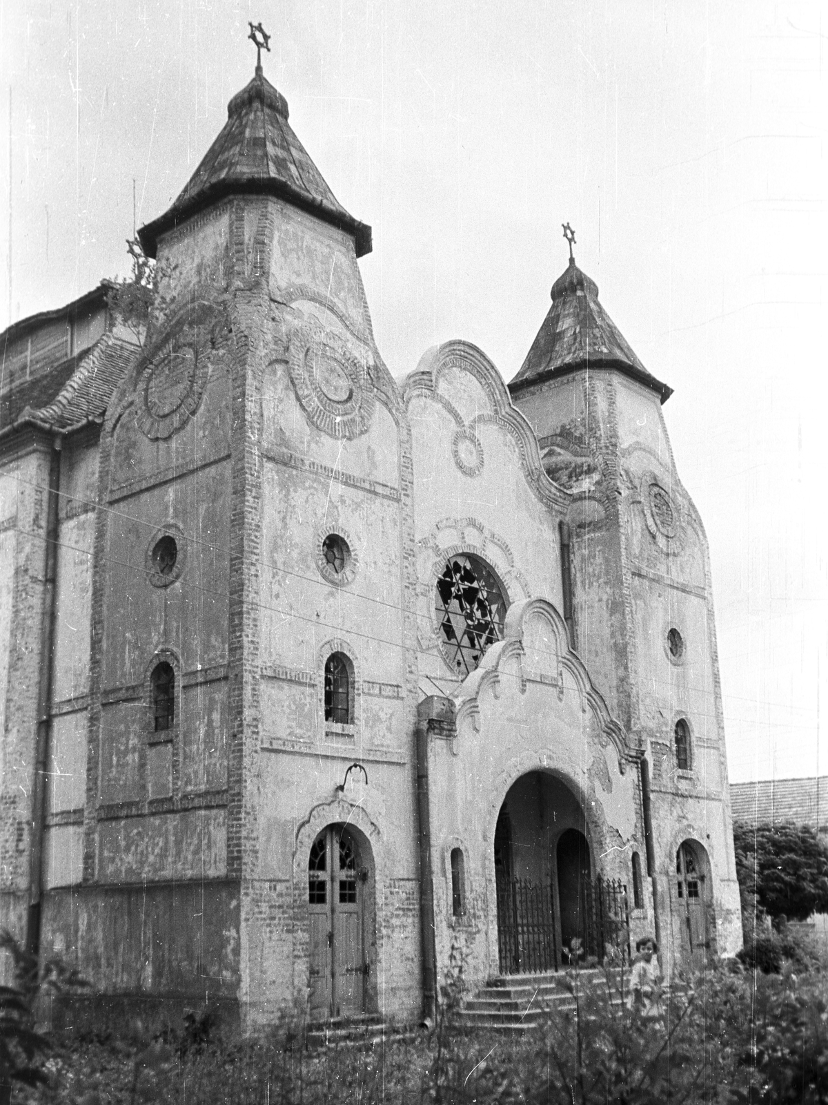 Hungary, Marcali, Zsinagóga., 1959, Építésügyi Dokumentációs és Információs Központ, VÁTI, synagogue, judaism, Fortepan #32359