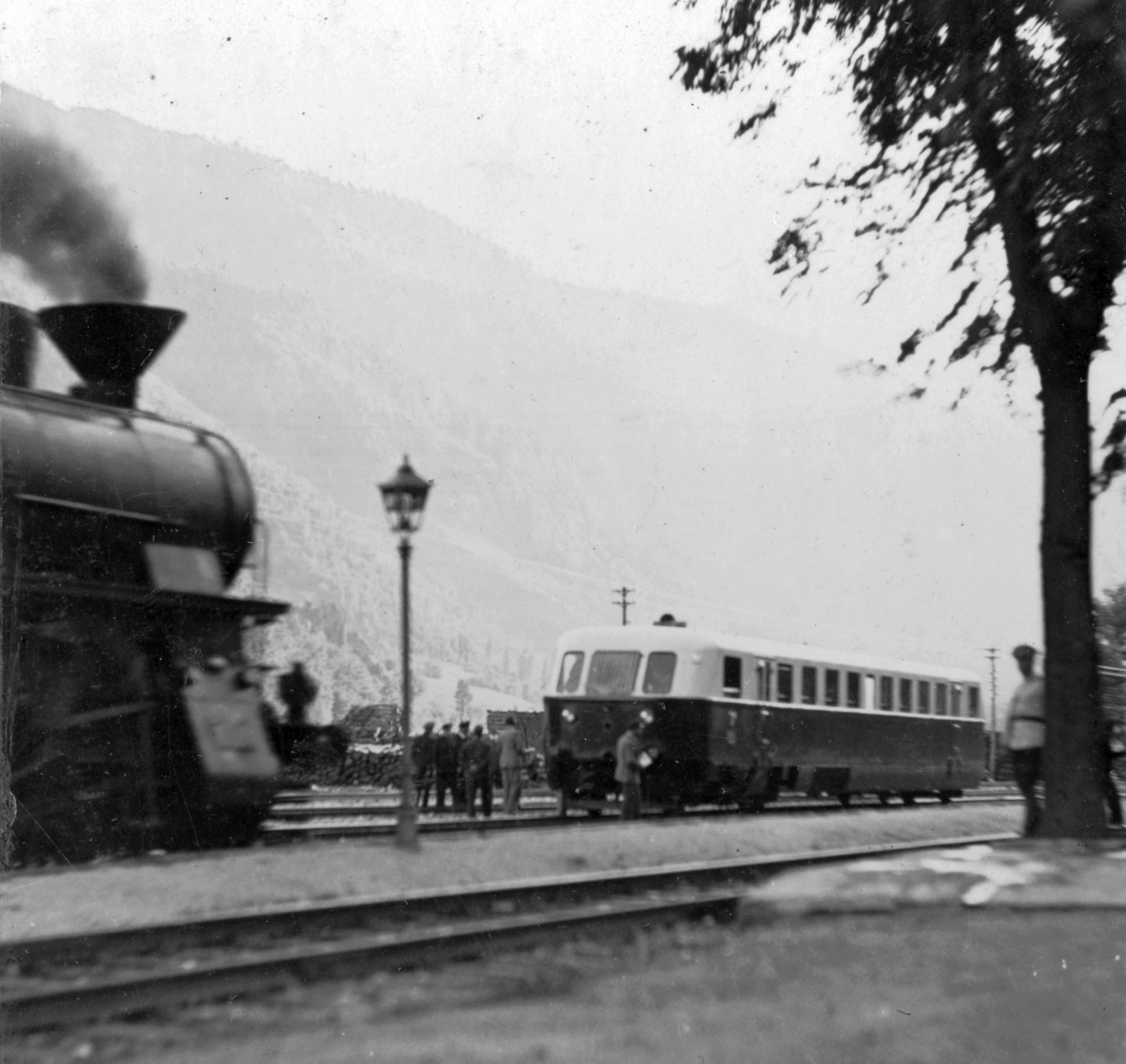 Ganz gyártmányú Árpád sorozatú (TAS) sínautóbusz., 1937, Indóház, railway, Hungarian brand, rail, Ganz-brand, Fortepan #32436