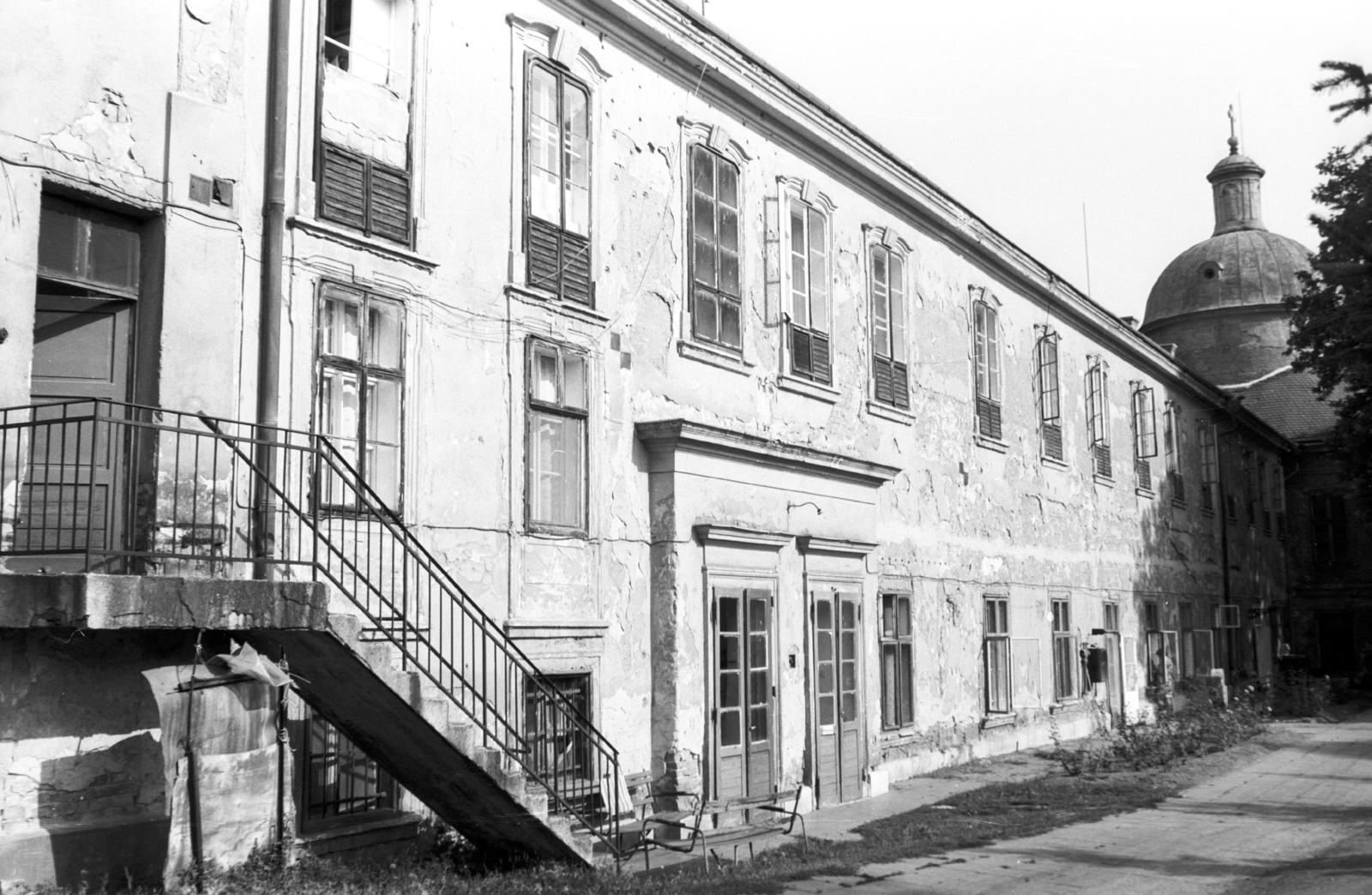 Hungary, Gödöllő, Gödöllői Királyi Kastély., 1980, Építésügyi Dokumentációs és Információs Központ, VÁTI, Baroque-style, palace, Andreas Mayerhoffer-design, Fortepan #32505