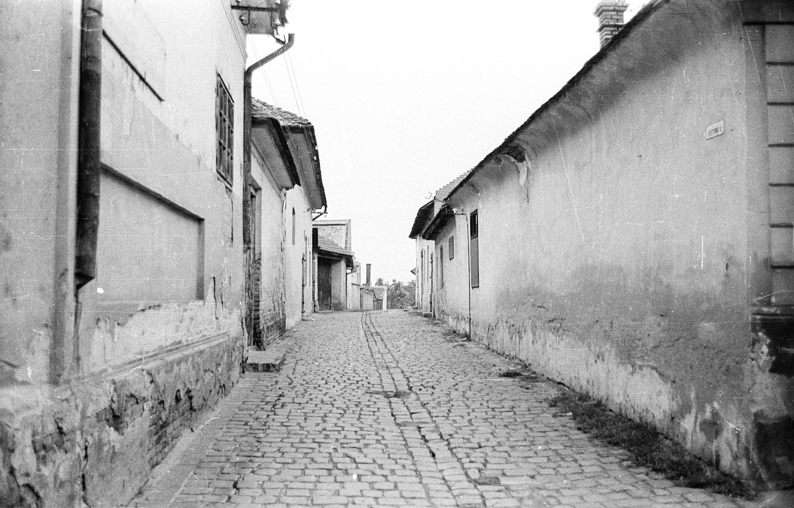 Magyarország, Nagykőrös, Botond utca a Jókai utca felől., 1969, Építésügyi Dokumentációs és Információs Központ, VÁTI, Fortepan #32534