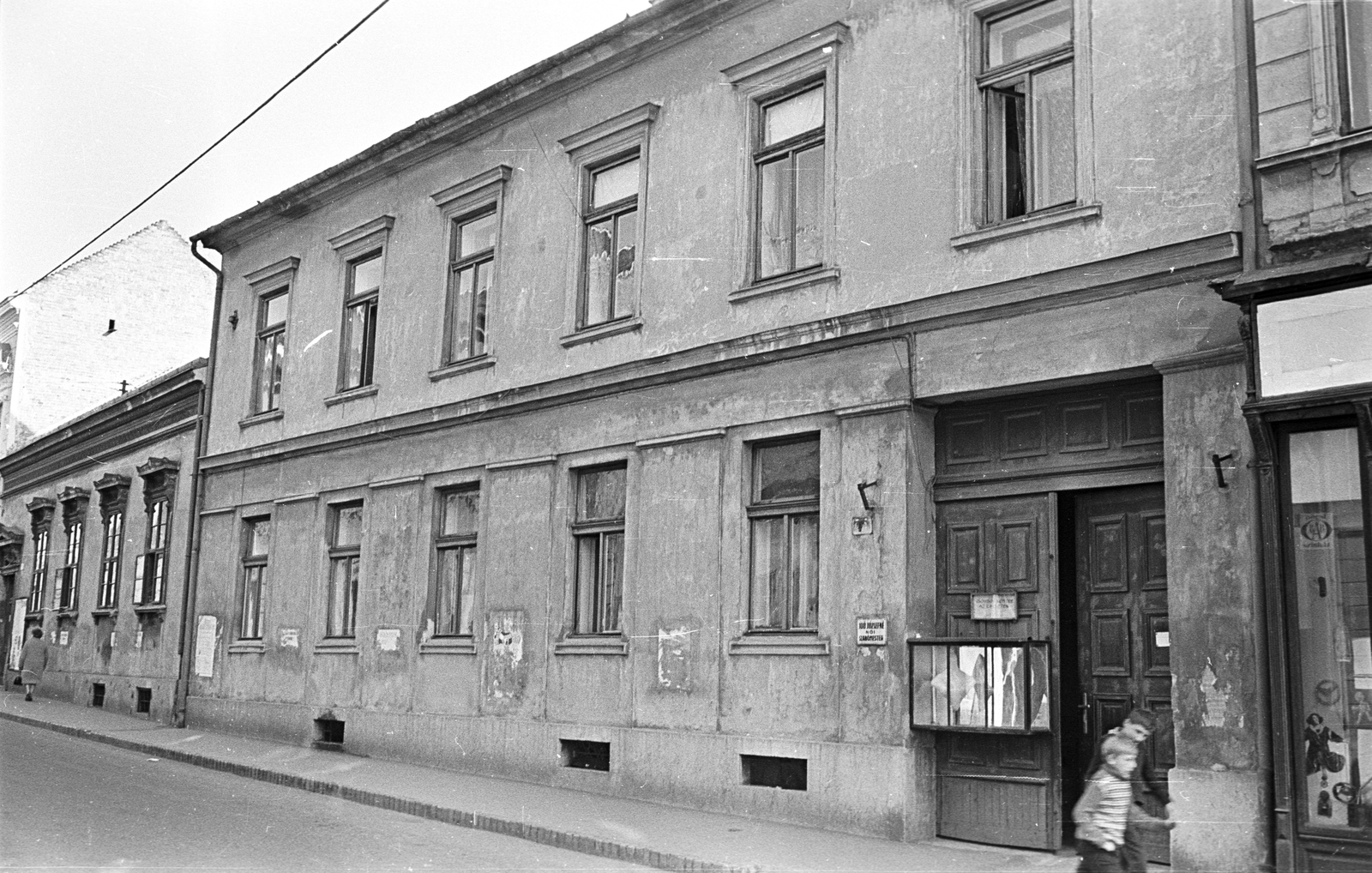 Magyarország, Pécs, Ferencesek utcája (Sallai utca) 27., 1968, Építésügyi Dokumentációs és Információs Központ, VÁTI, Fortepan #32540