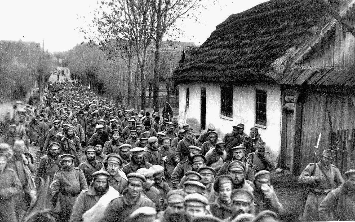1916, Bindorfer Ferenc, First World War, village, uniform, military, weapon, prisoner of war, soldier, Soviet soldier, Fortepan #32608