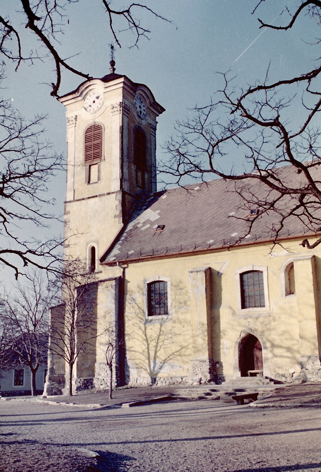 Hungary, Szentendre, Várdomb, Templom tér, Keresztelő Szent János-templom., 1978, Déri György, church, colorful, Fortepan #32716