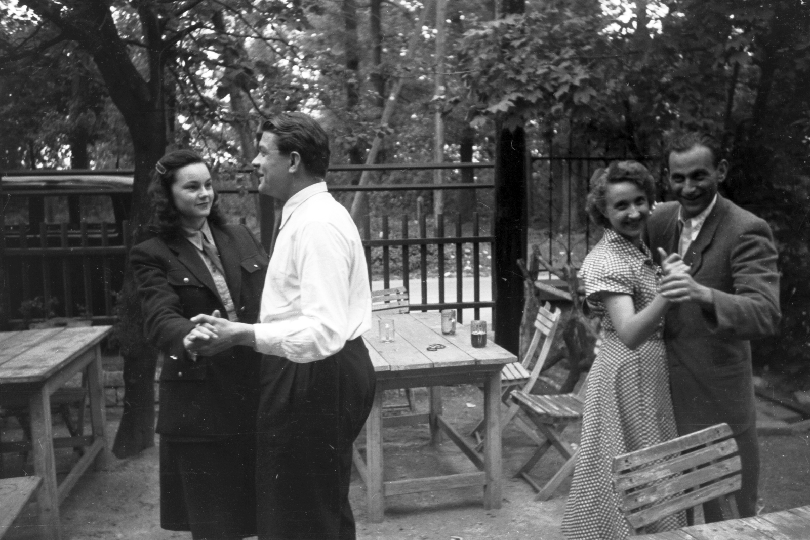 1949, Kovács Márton Ernő, uniform, dance, Fortepan #32924