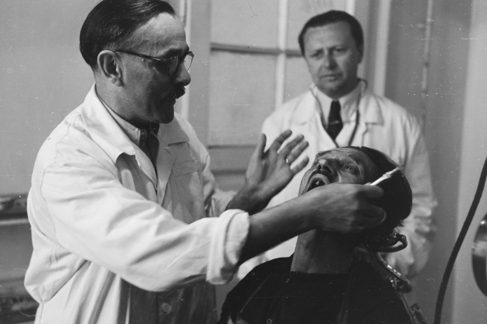 Fogorvosi rendelő., 1949, Kovács Márton Ernő, dentist, Fortepan #32952