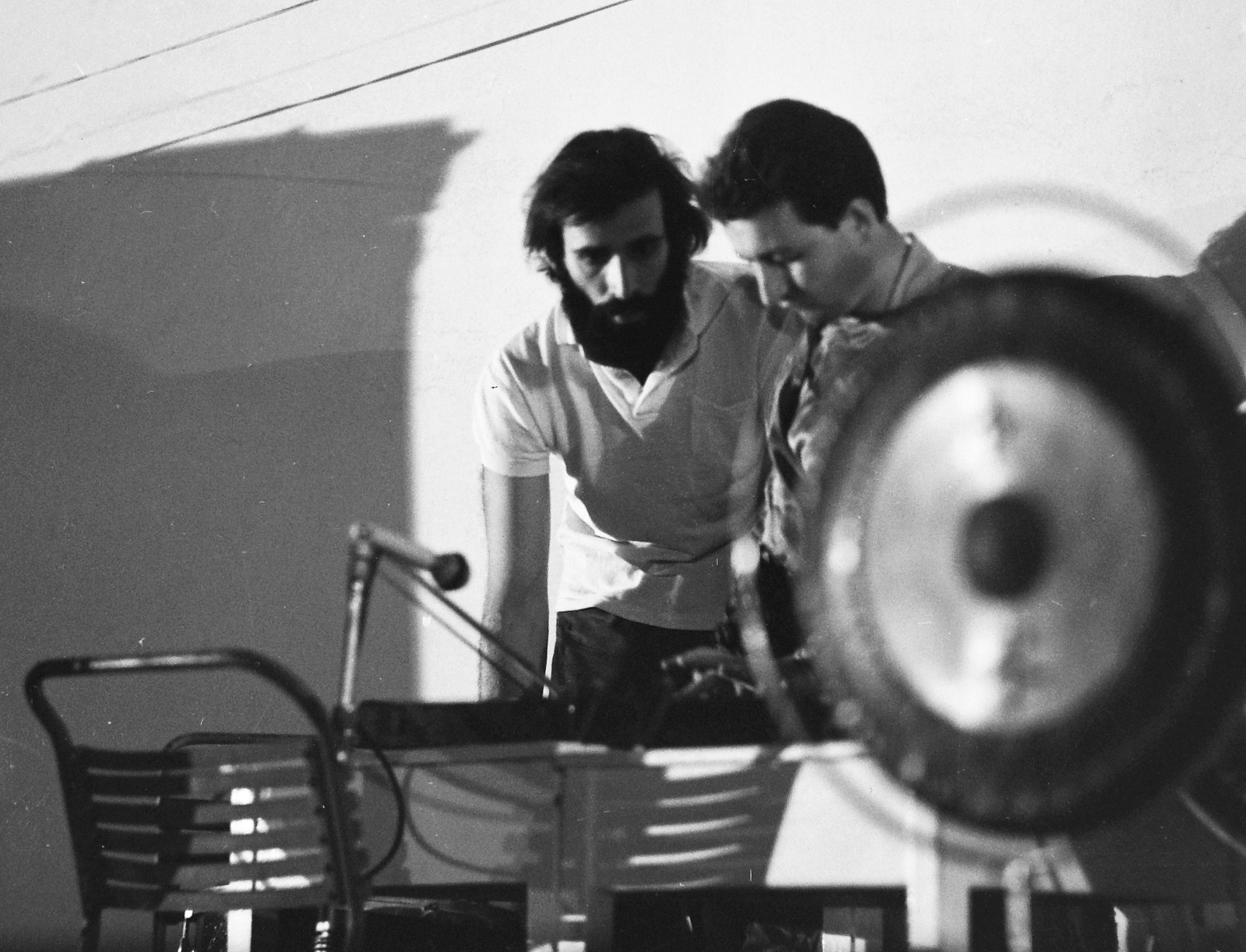 Hungary, Budapest V., Halász Péter., 1973, Kádas Tibor, art of theater, celebrity, Budapest, Fortepan #32989