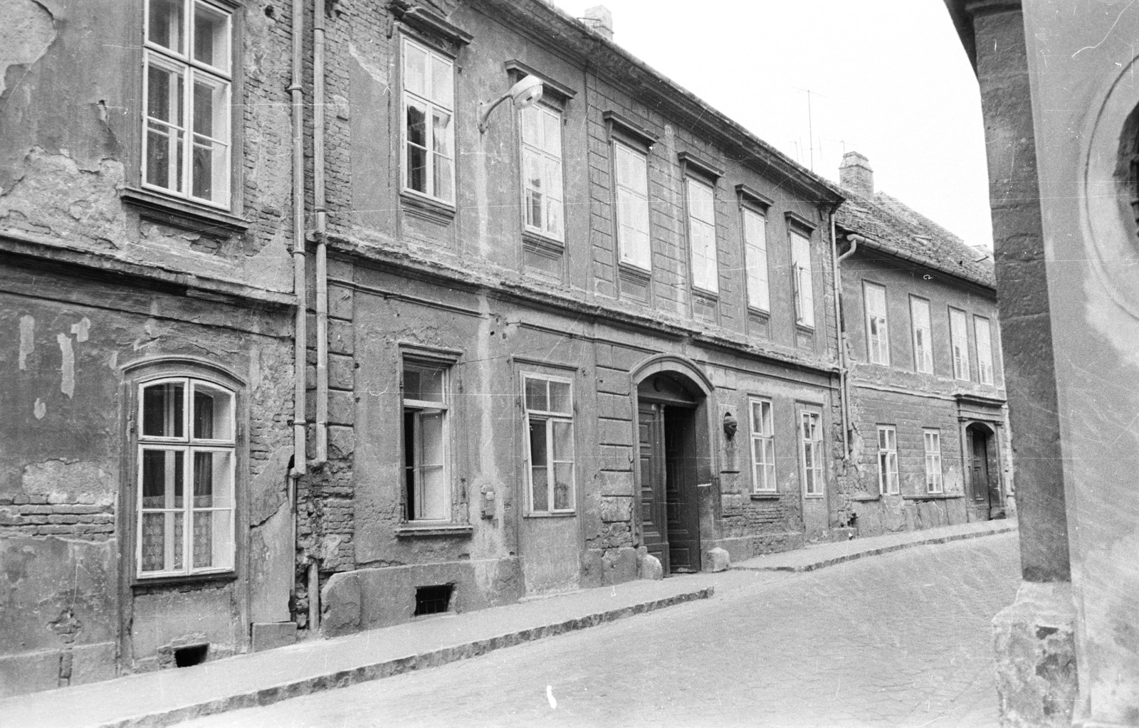 Hungary, Sopron, Szentlélek utca 3., 1968, Építésügyi Dokumentációs és Információs Központ, VÁTI, gate, street view, Fortepan #33439