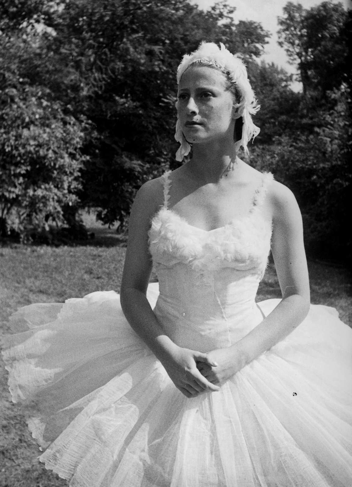 Magyarország, Maja Pliszeckaja, a Bolsoj színház prímabalerinája., 1949, Kovács Márton Ernő, híres ember, tütü, balerina, Fortepan #33607