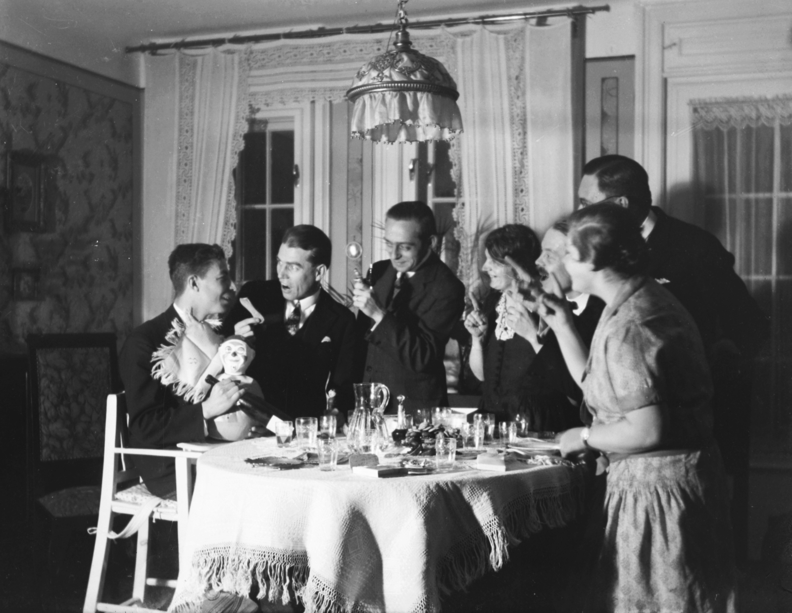 1936, Fortepan, tréfálkozás, vidámság, Fortepan #33663