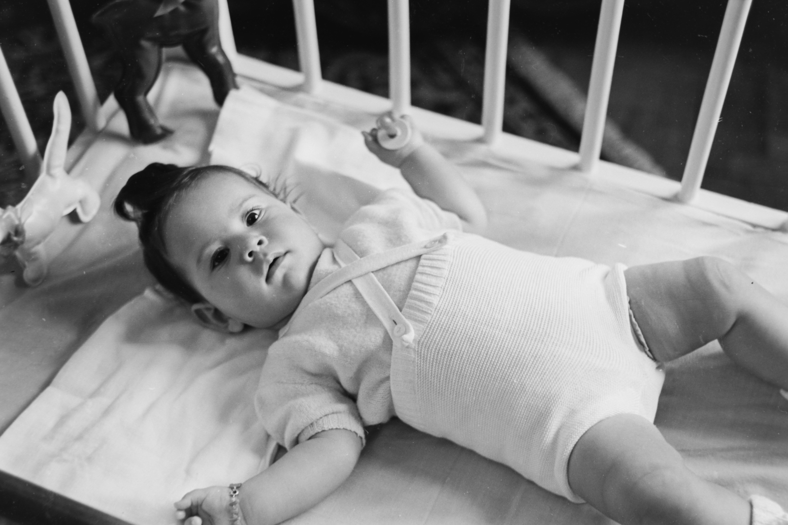 1947, Kovács Márton Ernő, newborn, kids beds, Fortepan #33700