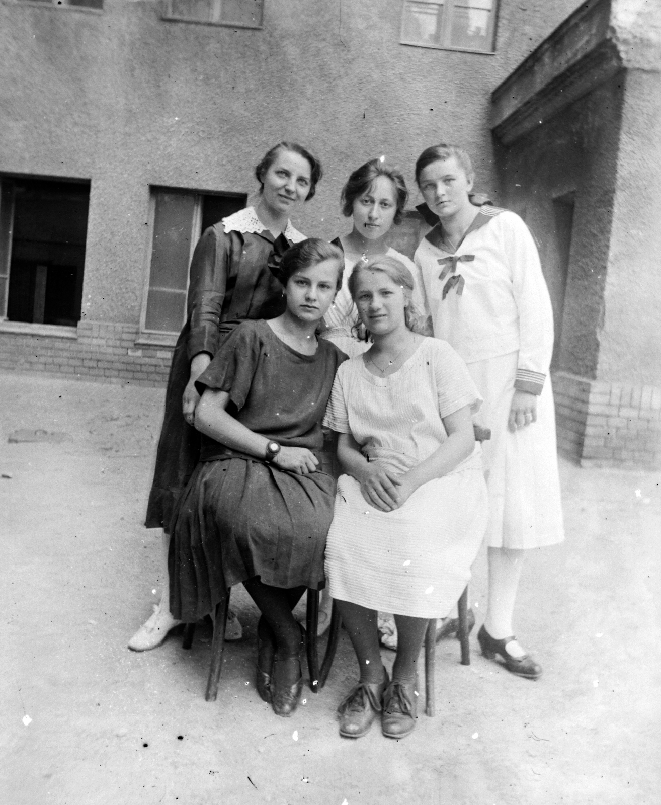 1932, Fortepan, girls, Fortepan #38990