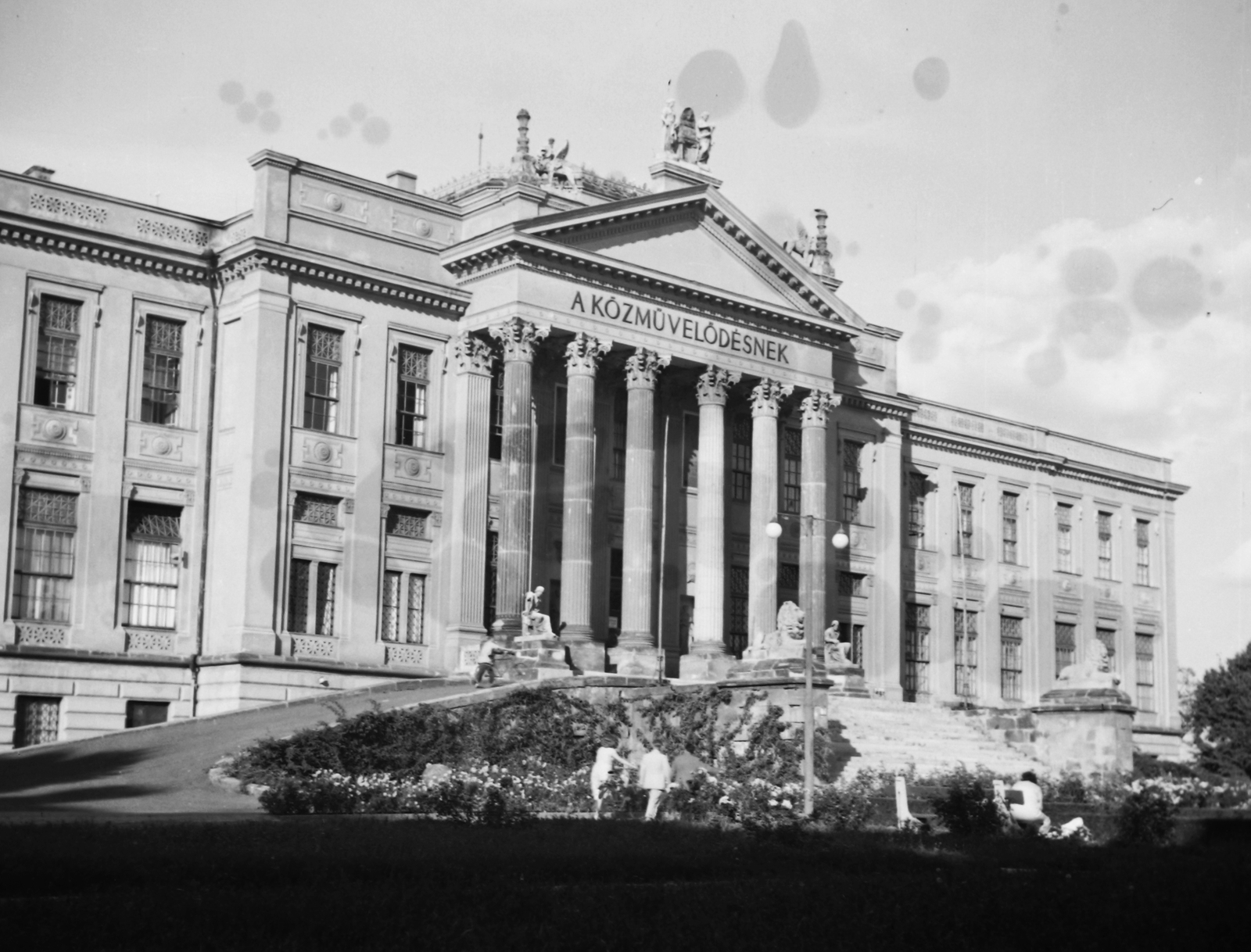 Hungary, Szeged, Móra Ferenc múzeum., 1962, Fortepan, museum, Adolf Láng-design, Neoclassical architecture, Antal Steinhardt-design, Fortepan #38996