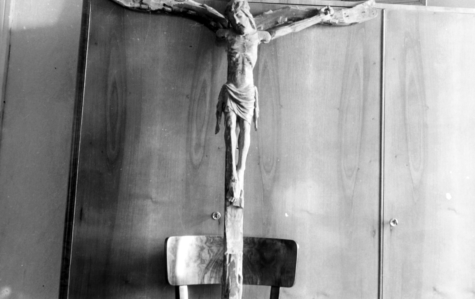 1957, Fortepan, religion, crucifix, Fortepan #39022
