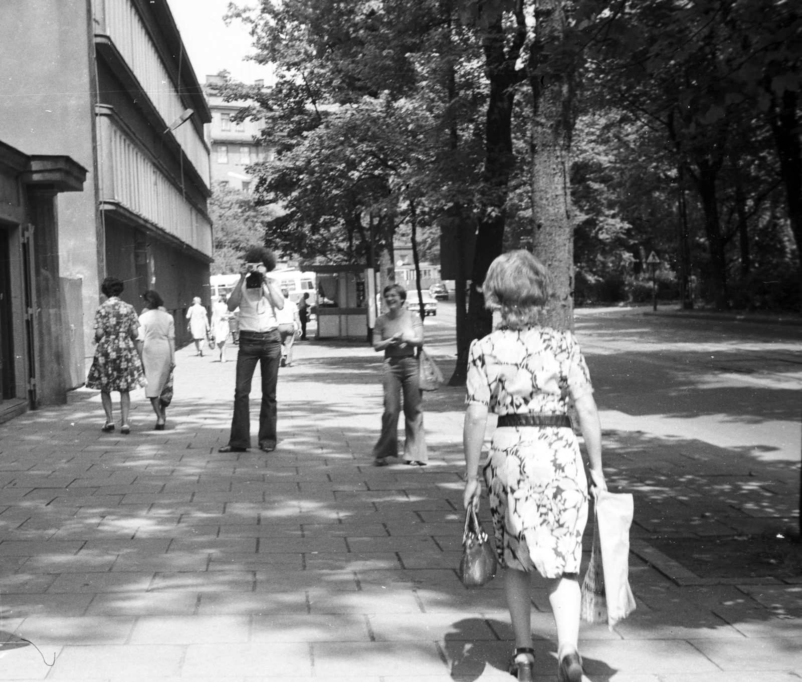 Lengyelország, Krakkó, ulica Juliana Dunajewskiego., 1976, Fortepan, Fortepan #39137