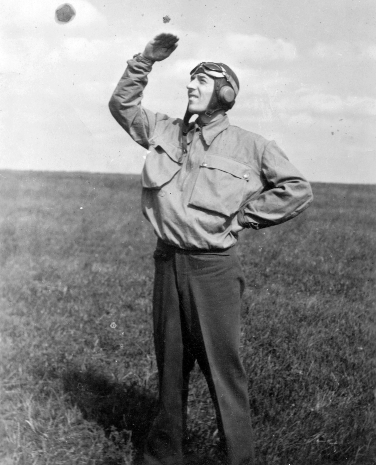 1939, Hídvégi Zoltán, pilot, Fortepan #39321