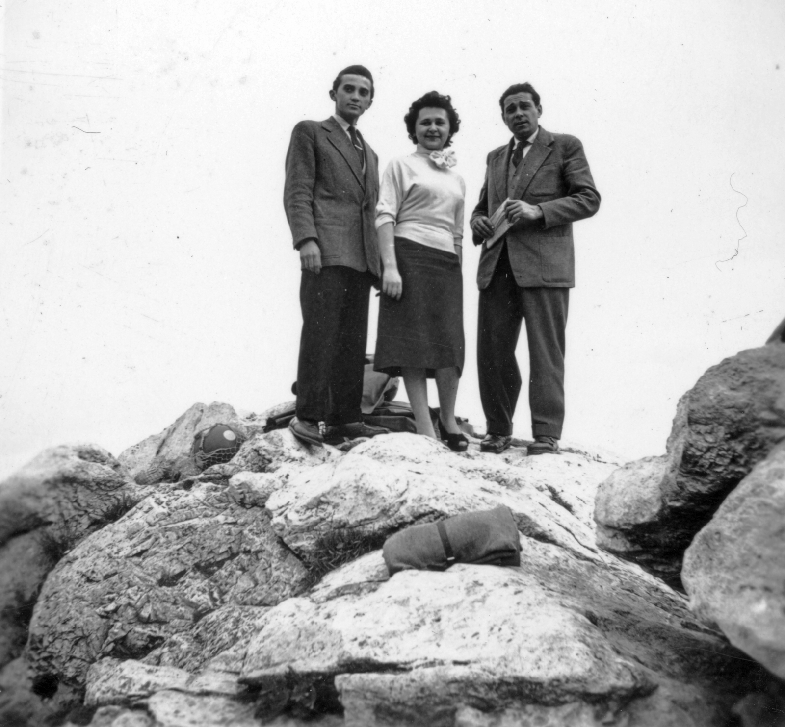 1959, Ongrádi Melinda, excursion, rock, Fortepan #39353