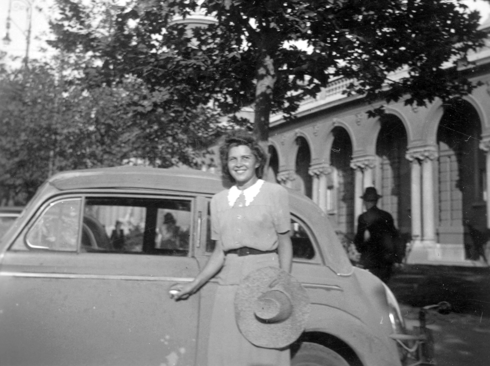 Hungary, Budapest XIV., Széchenyi fürdő., 1939, Tarbay Júlia, thermal bath, Budapest, Neo-Baroque-style, Győző Czigler-design, Fortepan #39437