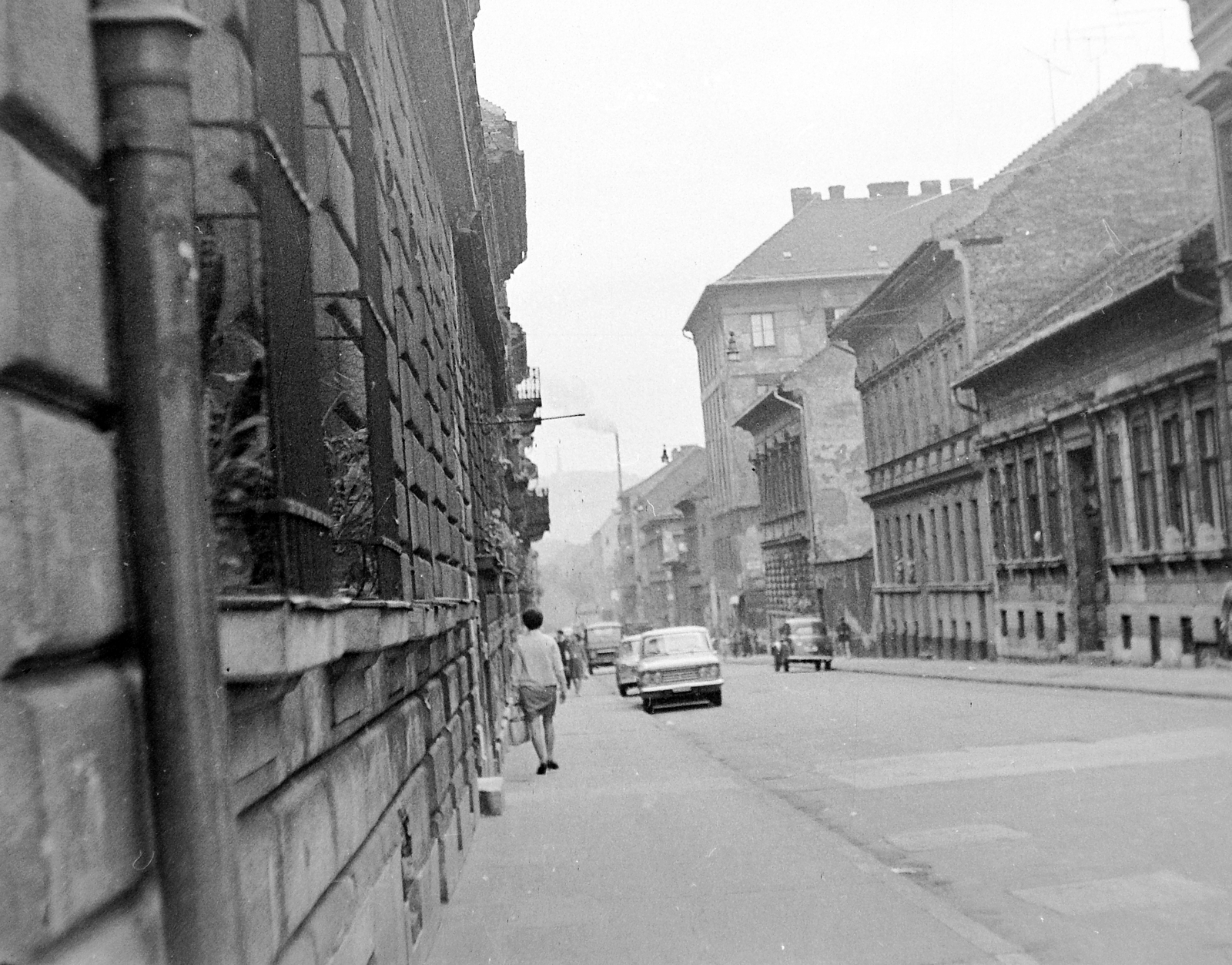 Hungary, Budapest VIII., Losonci utca az Illés utca felől a Szigony utca irányába nézve., 1967, Homoródy Károly, street view, Budapest, Fortepan #4009