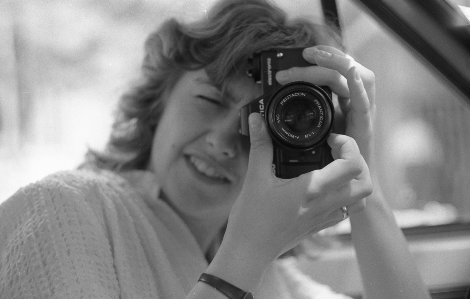 Praktica B fényképezőgép., 1985, Varga János, fényképezőgép, Pentacon-márka, Pentacon Praktica, Fortepan #40342