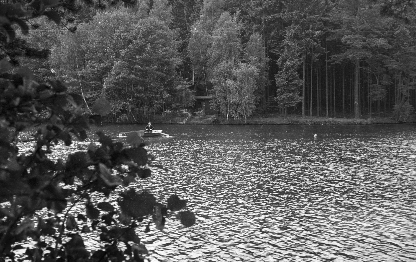 1968, Fortepan, landscape, boat, Fortepan #40572