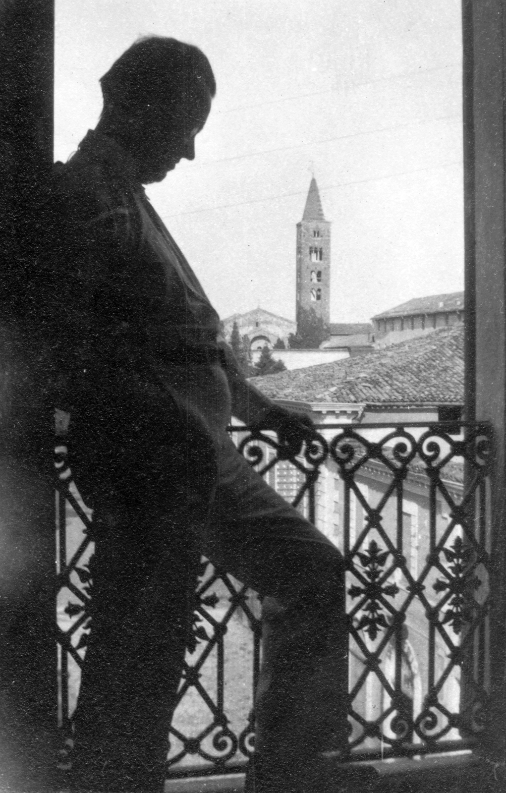 Italy, Ravenna, háttérben a Szent János Evangelista templom., 1928, SK, Fortepan #40946
