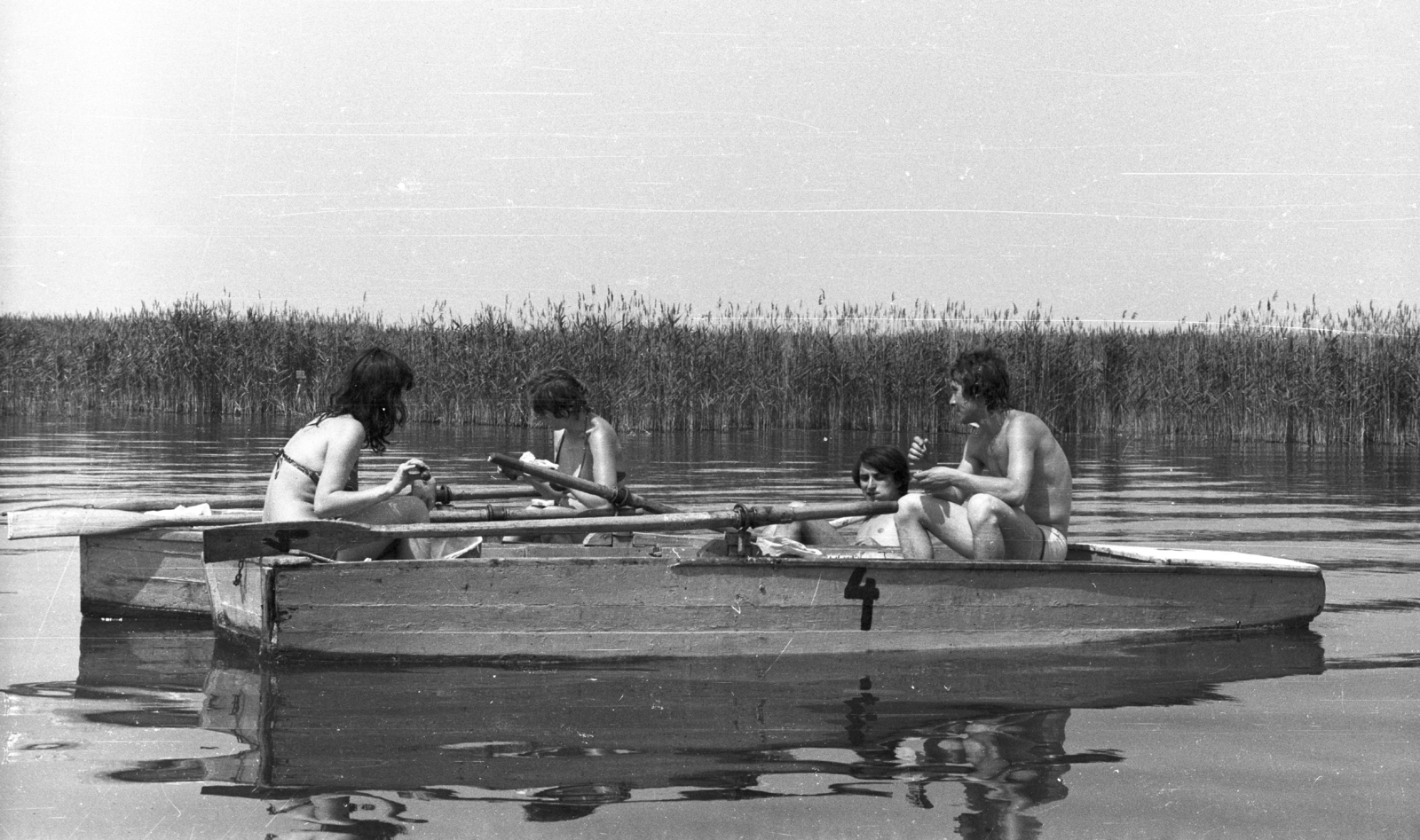 1977, Fortepan, boat, Fortepan #41082