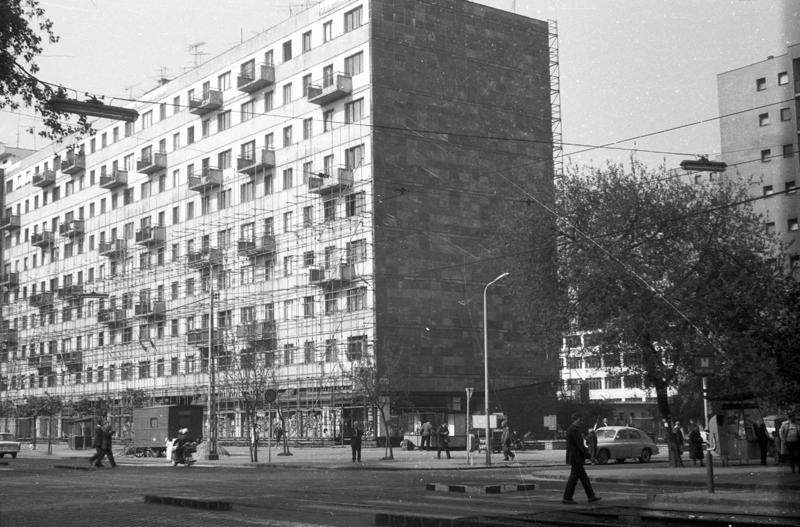 Hungary, Budapest XIII., Váci út - Dagály utca kereszteződése., 1975, Angyalföldi Helytörténeti Gyűjtemény, Budapest, Fortepan #41174