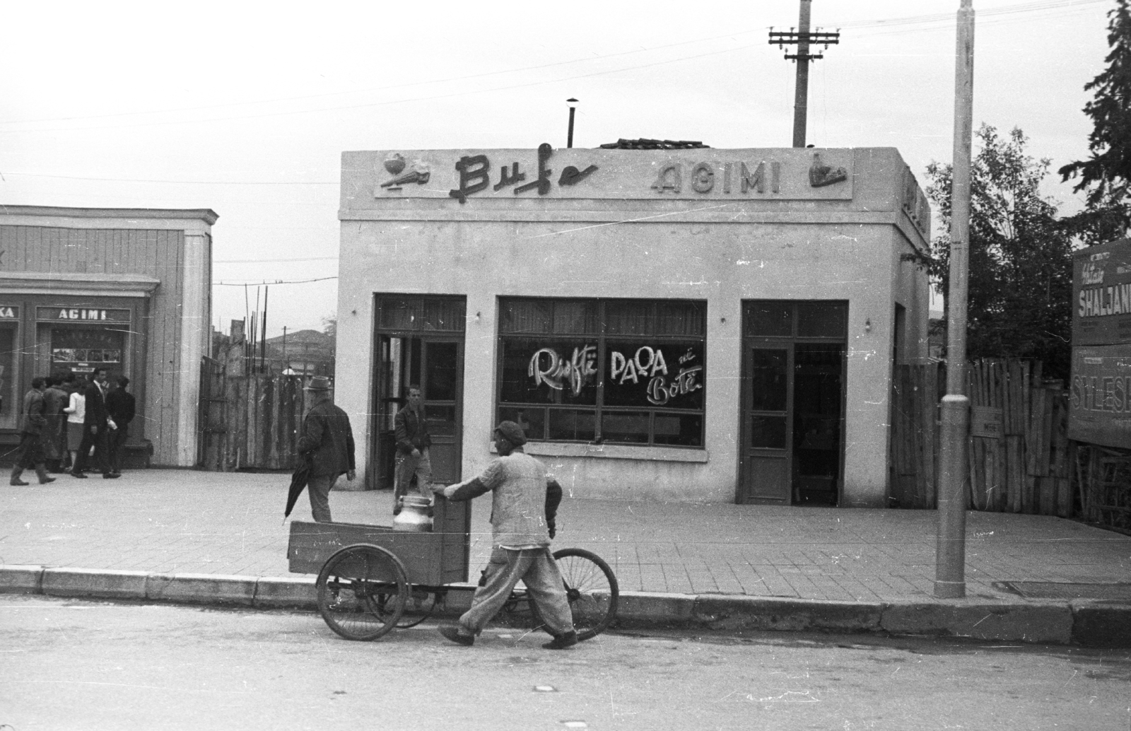 Albania, 1963, MZSL/Ofner Károly, pedestrian, tricycle, Fortepan #41854