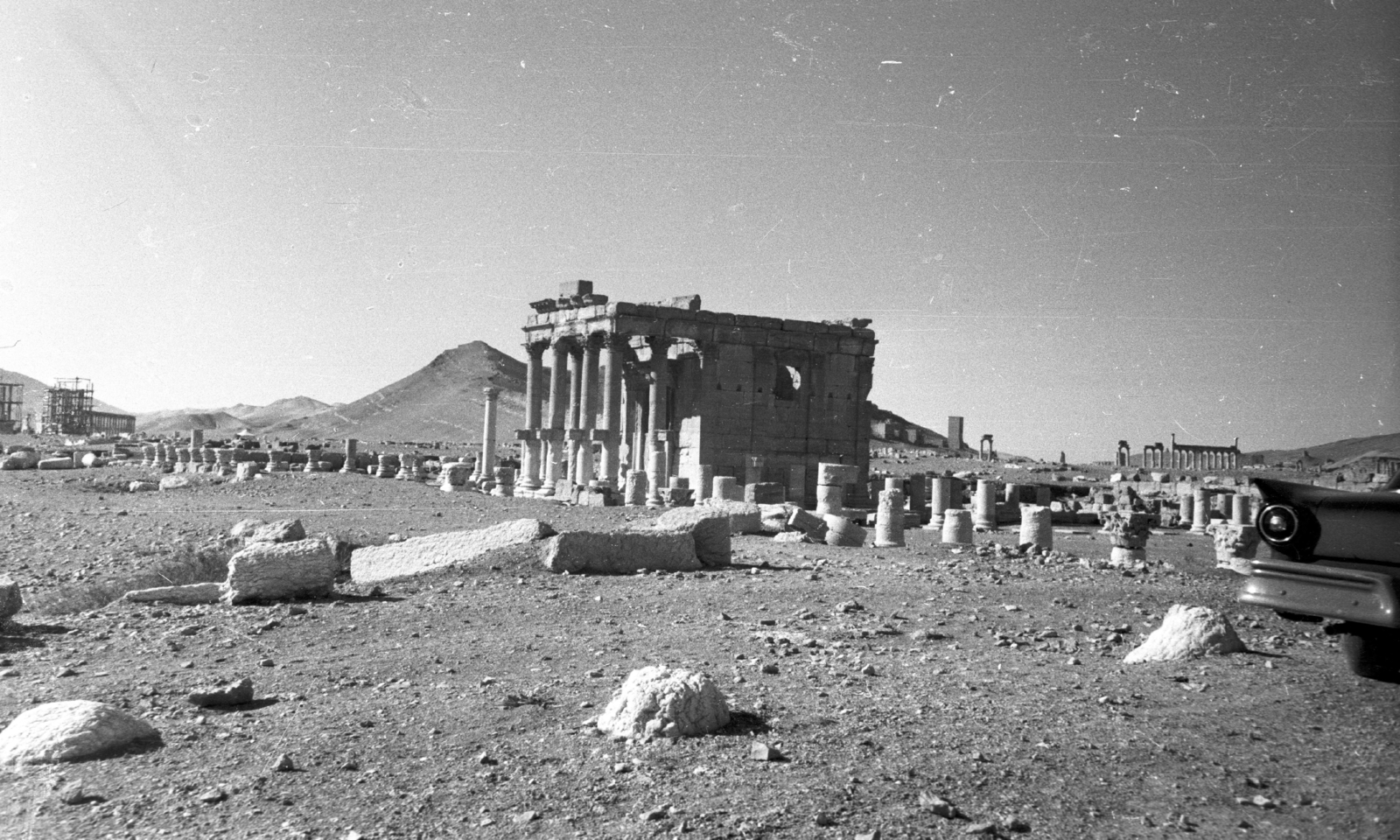 Syria, Palmyra, az ókori Palmüra romjai., 1965, MZSL/Ofner Károly, desert, ancient culture, Fortepan #41951