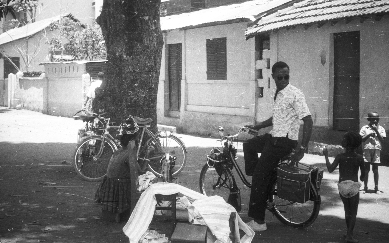 1965, MZSL/Ofner Károly, bicycle, Fortepan #41961