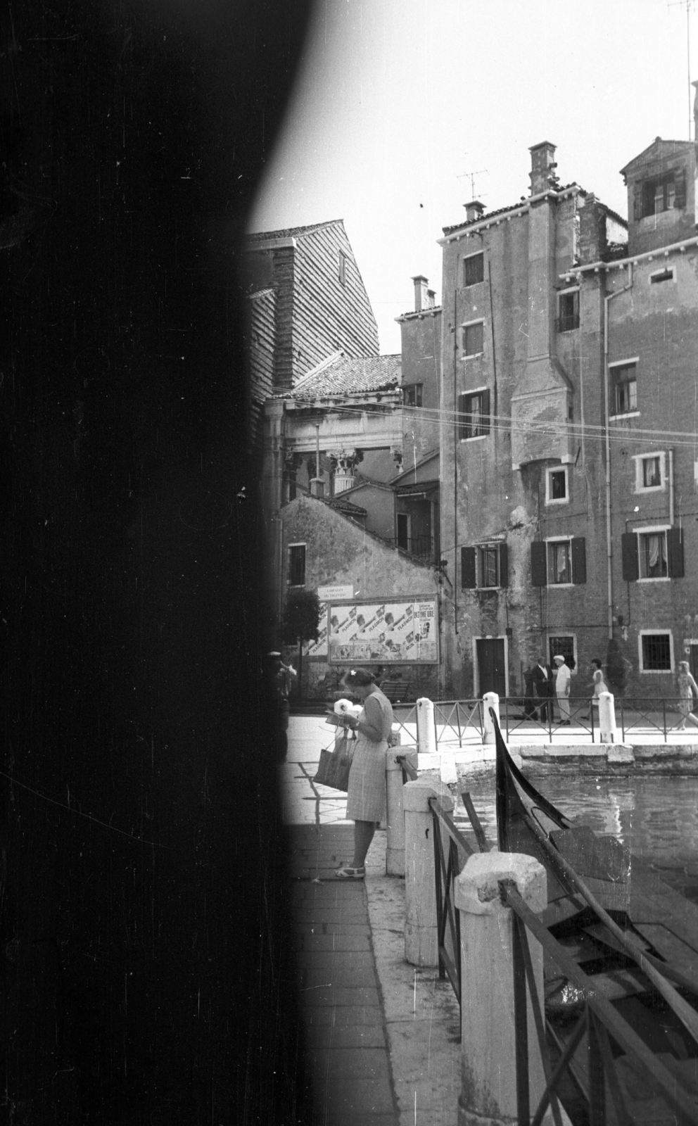 Italy, Venice, Campo dei Tolentini., 1965, MZSL/Ofner Károly, Fortepan #42019