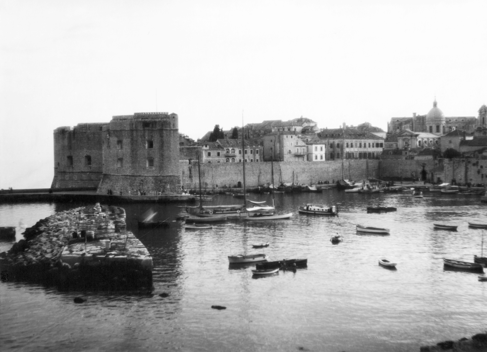 Croatia, Dubrovnik, kikötő., 1937, MZSL/Ofner Károly, Yugoslavia, Fortepan #42247