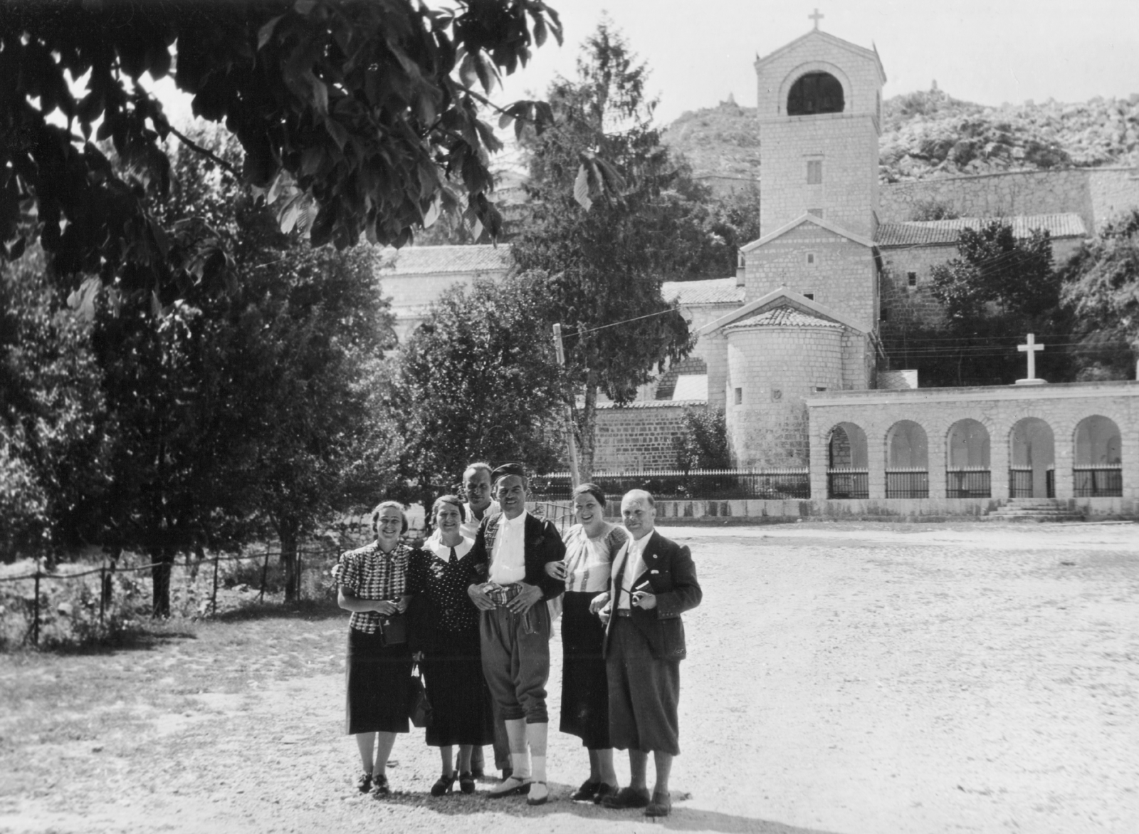 Montenegro, Cetinje, Szent Péter monostor., 1937, MZSL/Ofner Károly, Yugoslavia, church, monastery, Serbian Orthodox Church, Fortepan #42248