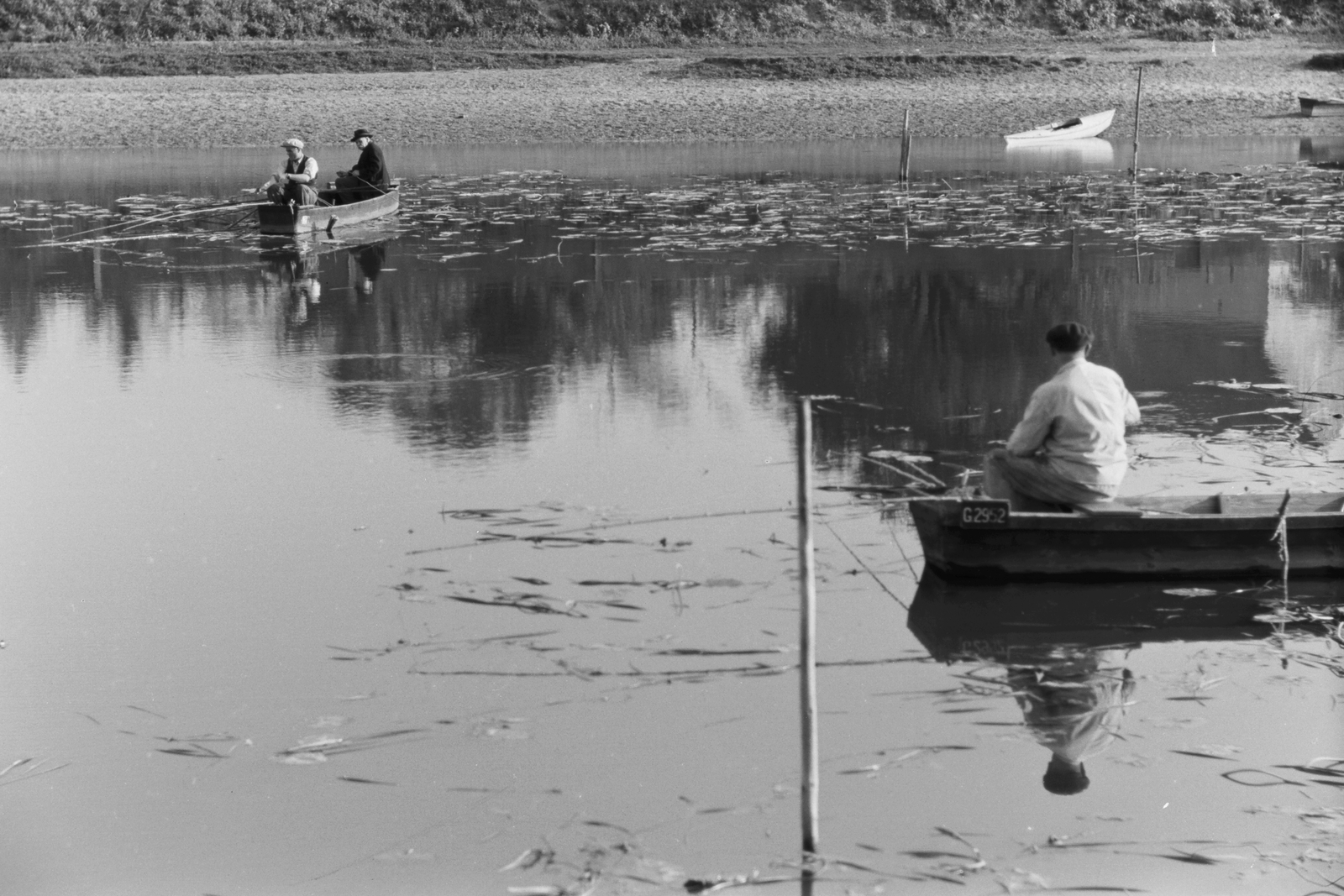 1940, Konok Tamás id, boat, Fortepan #42853